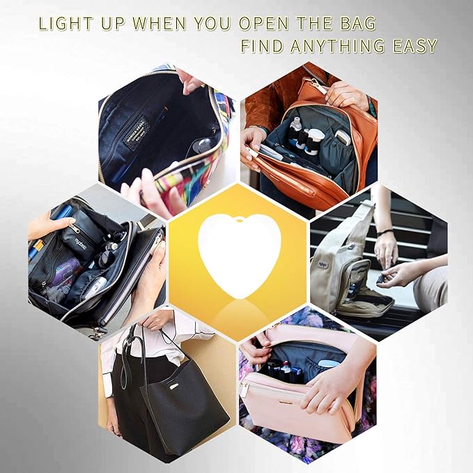 LED Handbag Light Purse with touch Sensor