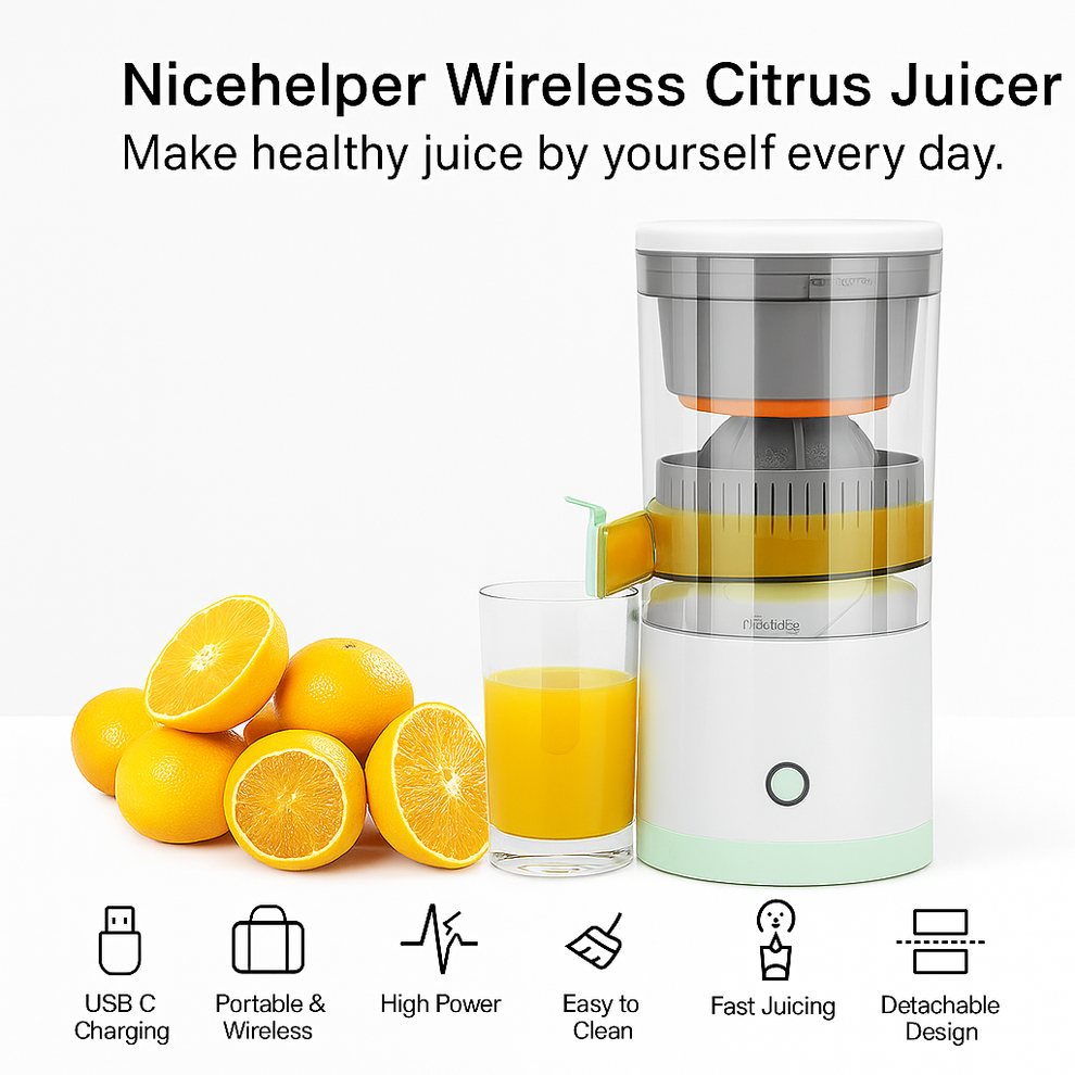 Citrus Pro – Smart Portable Juicer for Fresh, Healthy Juice Anytime, Anywhere”