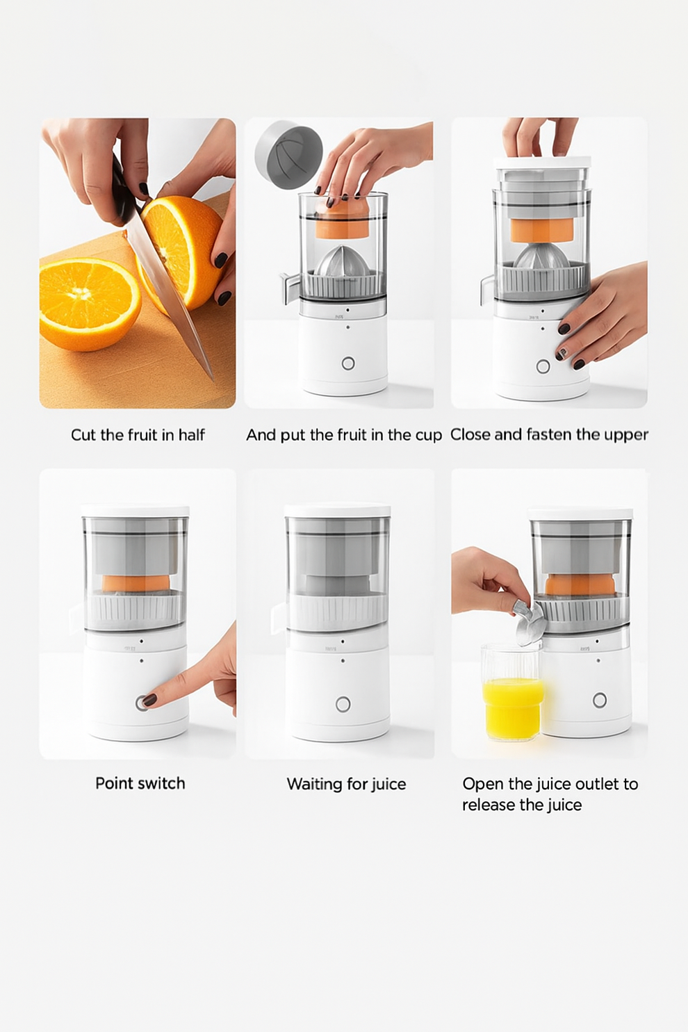 Citrus Pro – Smart Portable Juicer for Fresh, Healthy Juice Anytime, Anywhere”